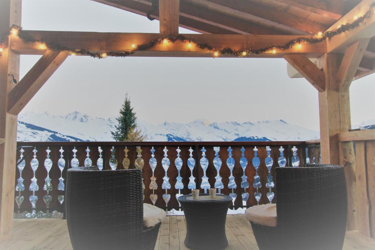 Chalet Miravidi, Montchavin-La Plagne, Jacuzzi & Sauna מראה חיצוני תמונה