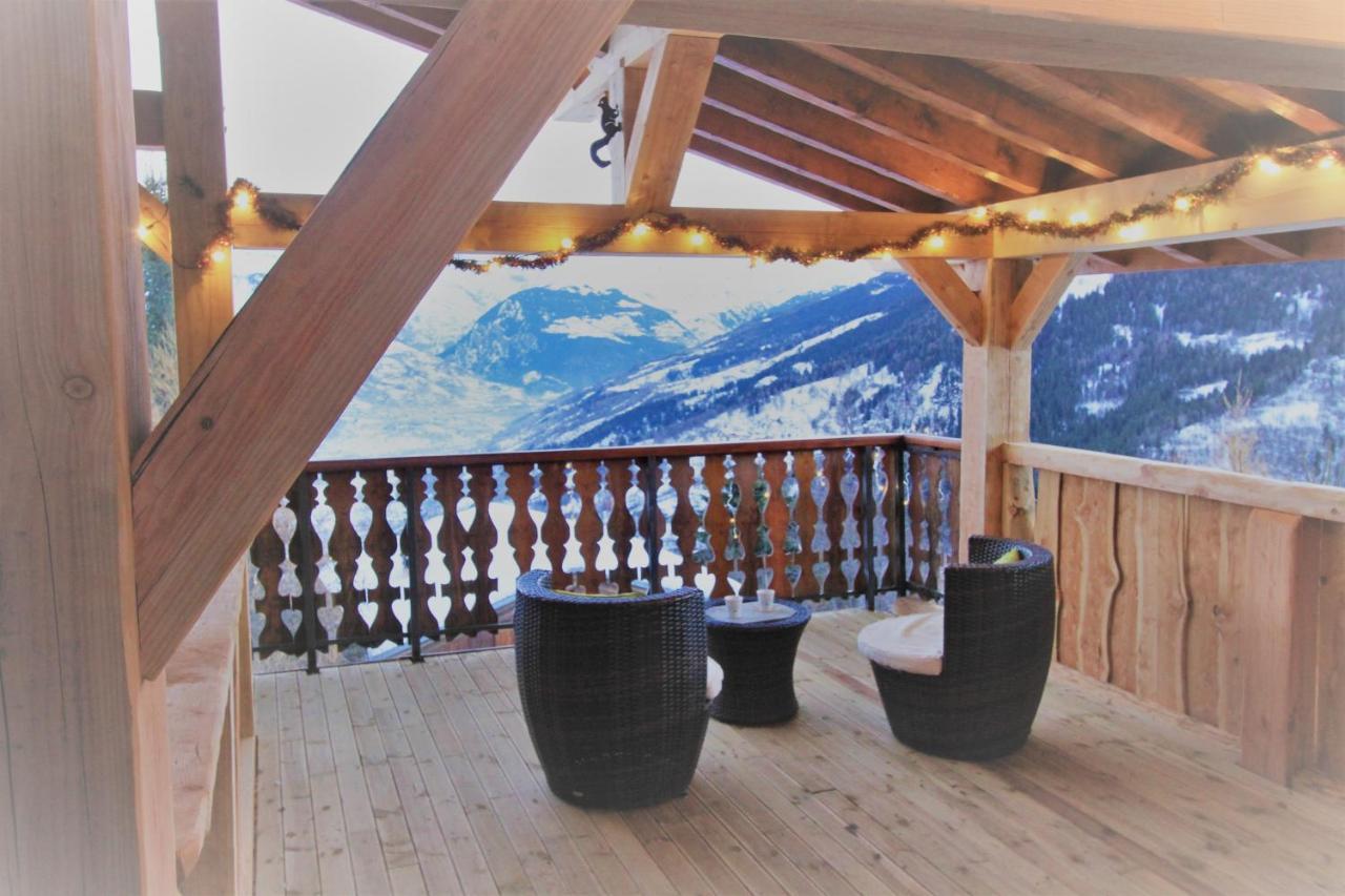 Chalet Miravidi, Montchavin-La Plagne, Jacuzzi & Sauna מראה חיצוני תמונה