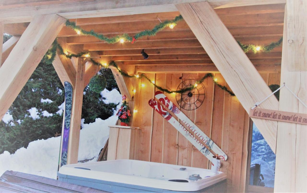 Chalet Miravidi, Montchavin-La Plagne, Jacuzzi & Sauna מראה חיצוני תמונה