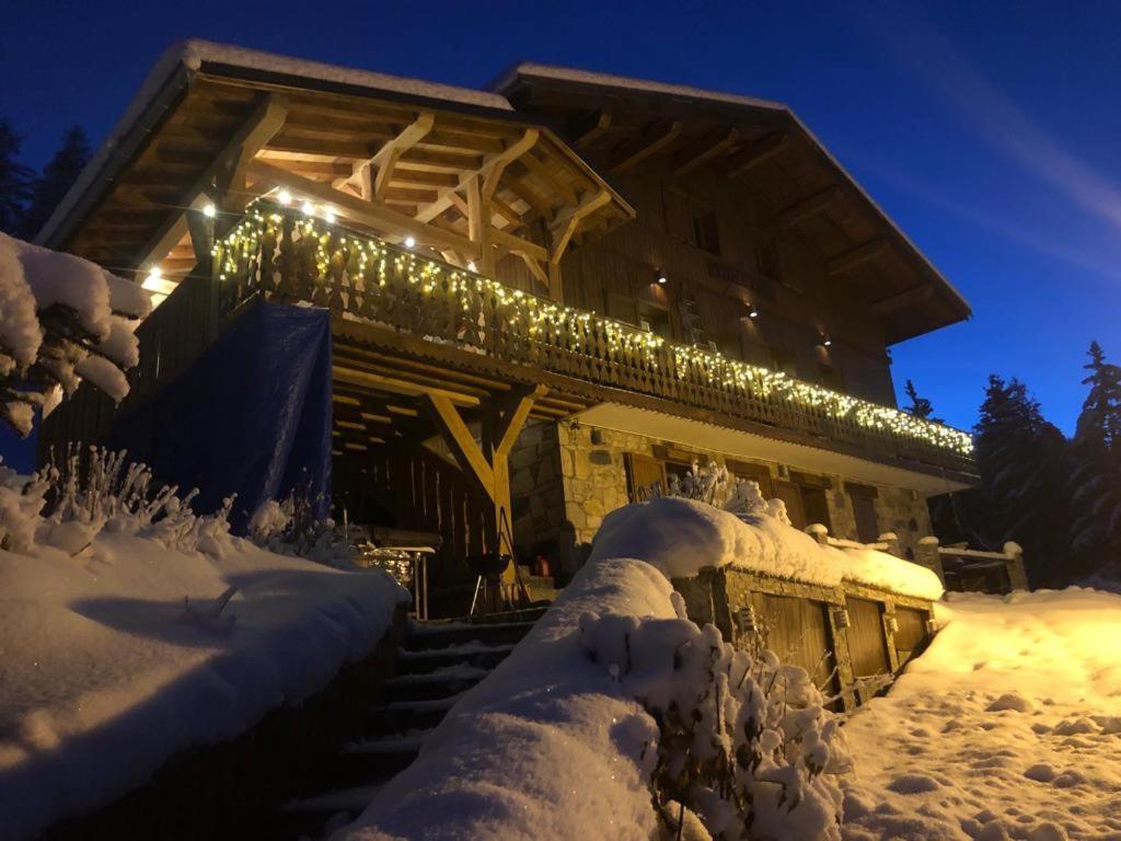 Chalet Miravidi, Montchavin-La Plagne, Jacuzzi & Sauna מראה חיצוני תמונה
