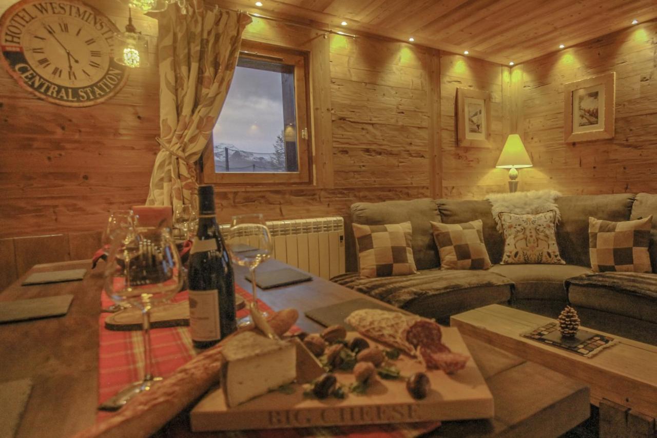 Chalet Miravidi, Montchavin-La Plagne, Jacuzzi & Sauna מראה חיצוני תמונה