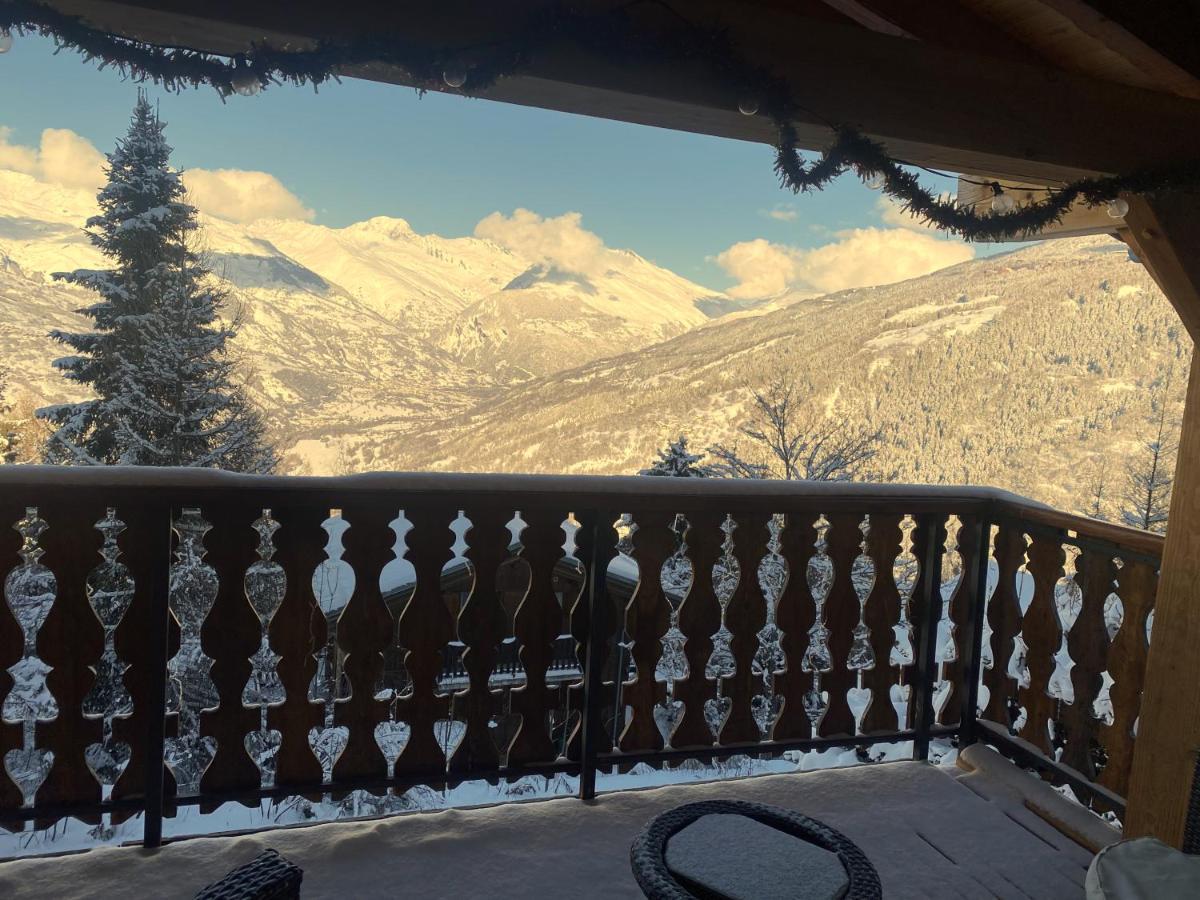 Chalet Miravidi, Montchavin-La Plagne, Jacuzzi & Sauna מראה חיצוני תמונה