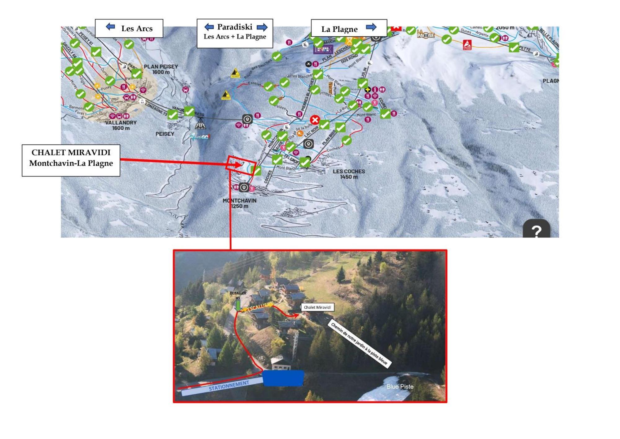 Chalet Miravidi, Montchavin-La Plagne, Jacuzzi & Sauna מראה חיצוני תמונה