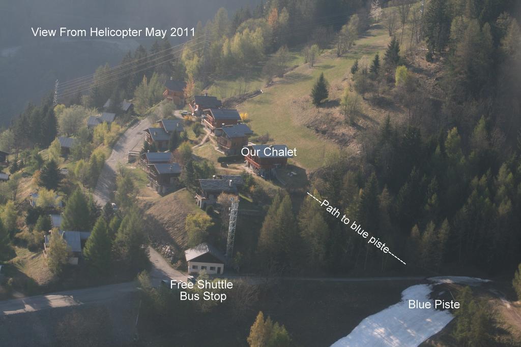 Chalet Miravidi, Montchavin-La Plagne, Jacuzzi & Sauna מראה חיצוני תמונה