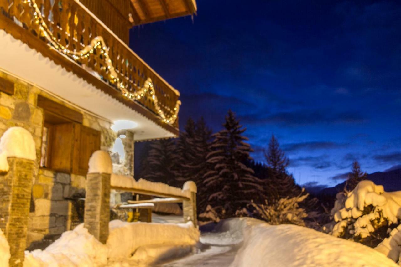 Chalet Miravidi, Montchavin-La Plagne, Jacuzzi & Sauna מראה חיצוני תמונה